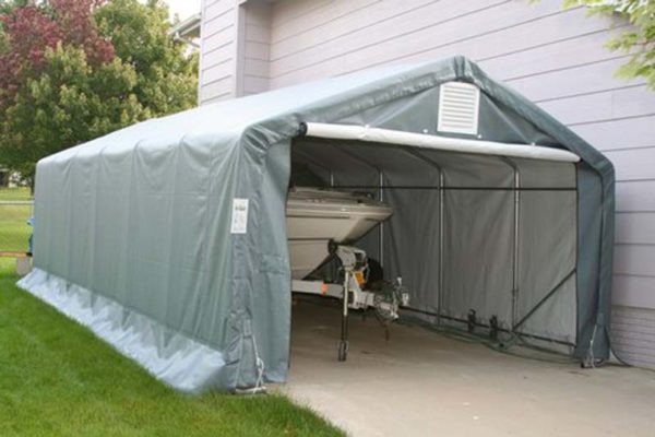 Portable Garage Shed, Garage Tent For Sale, 12'W x 24'L x 8'H