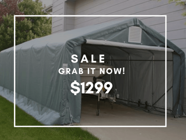 12'W x 24'L x 8'H - (House Style)