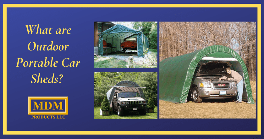 What Are High Quality Outdoor Portable Car Sheds?